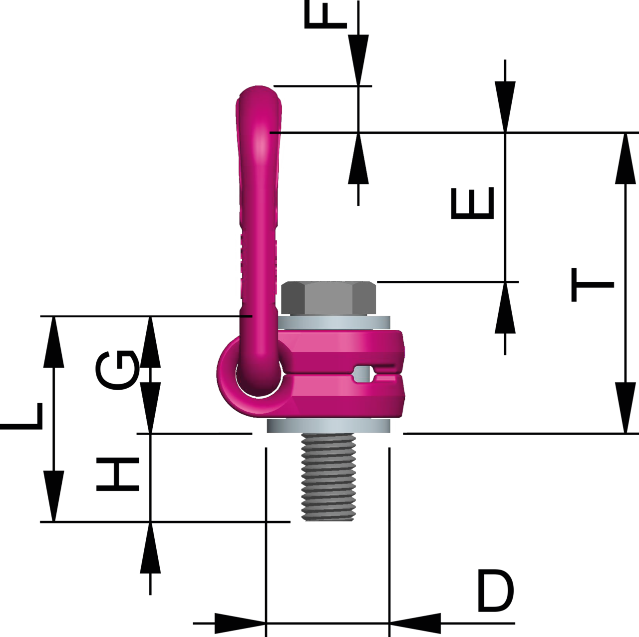 Lifting Eye VLBG Traction Levage